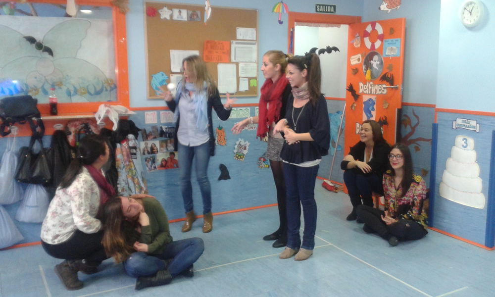 Taller improvisacion escuelas infantiles Nemomarlin