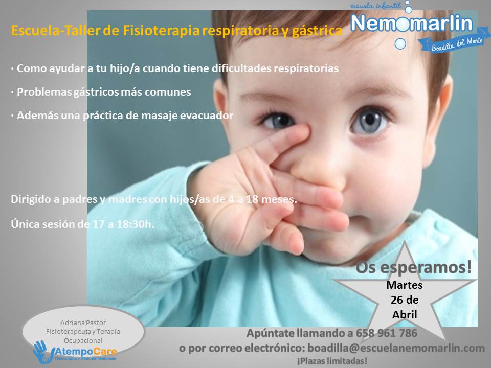 taller fisioterapeuta en guarderia boadilla nemomarlin