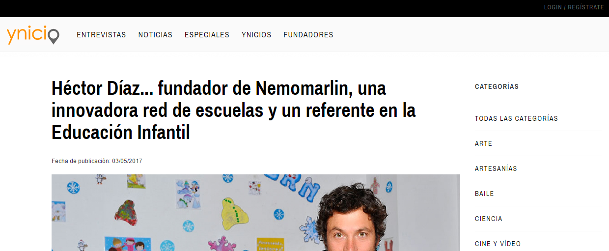 Noticia guarderias Nemomarlin en ynicio.com