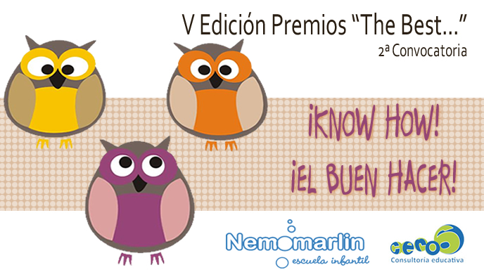 Premios The Best Nemomarlin Escuelas Infantiles "Know how"