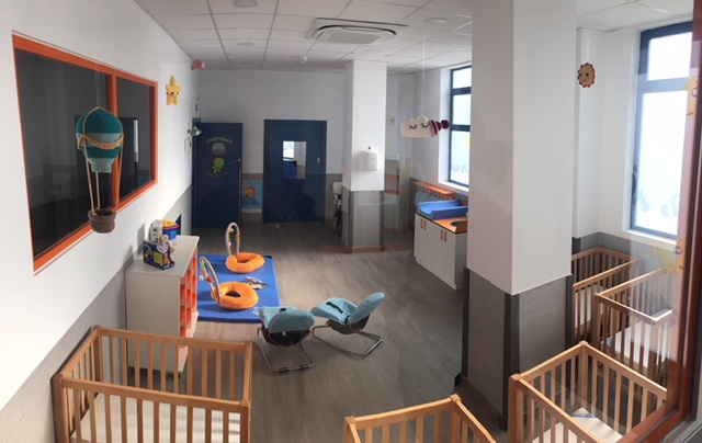 Aula bebes Escuela Infantil Nemomarlin Tres Cantos