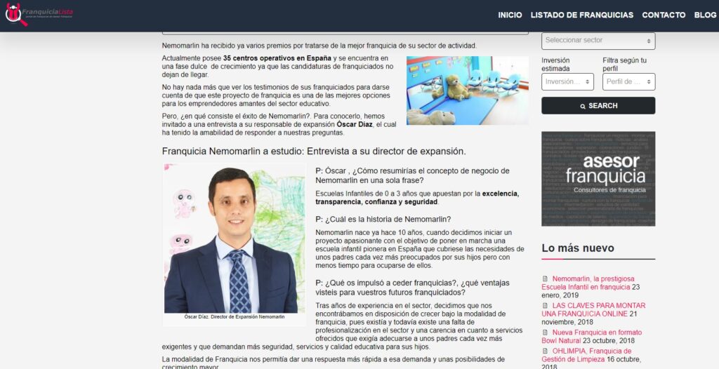 Foto noticia asesor franquicia enero 2019