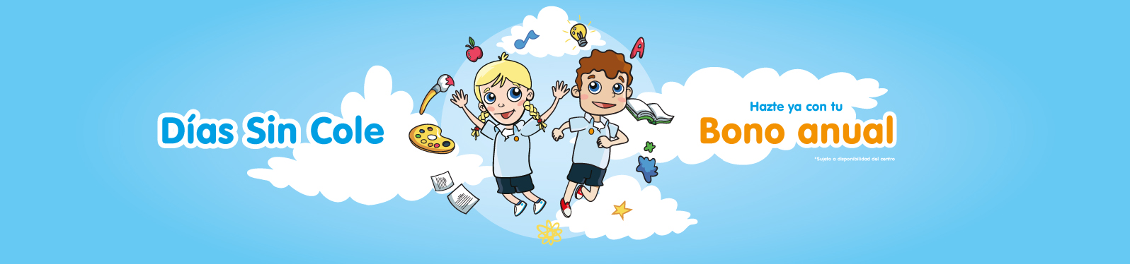 Dias sin cole - bono anual para aquellos dias que no hay cole