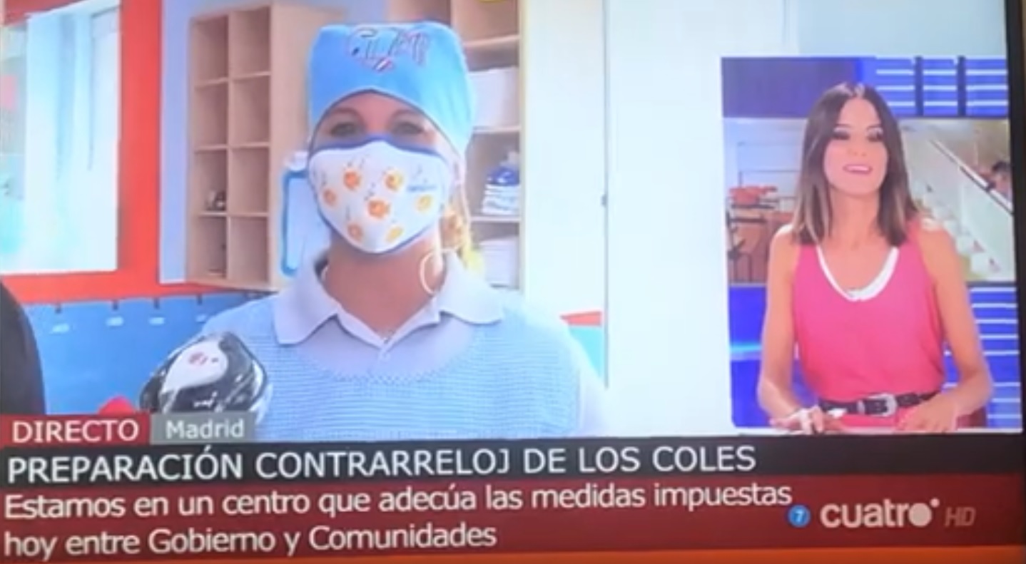 Medidas de seguridad en cuatro al dia escuelas infantiles Nemomarlin