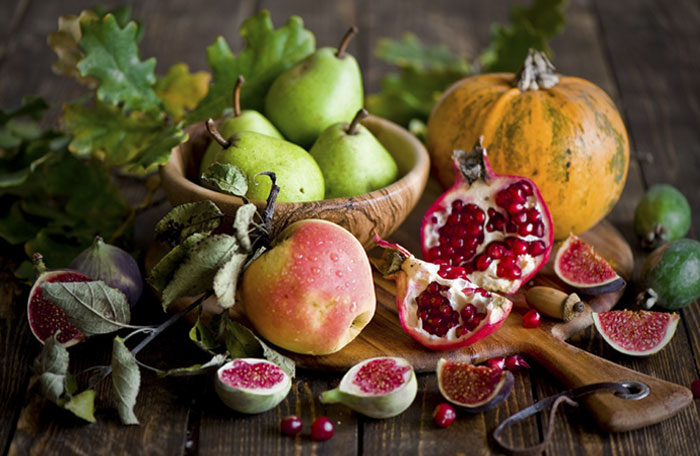 Frutas de temporada otoño