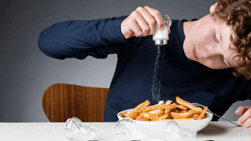 La sal en la dieta infantil
