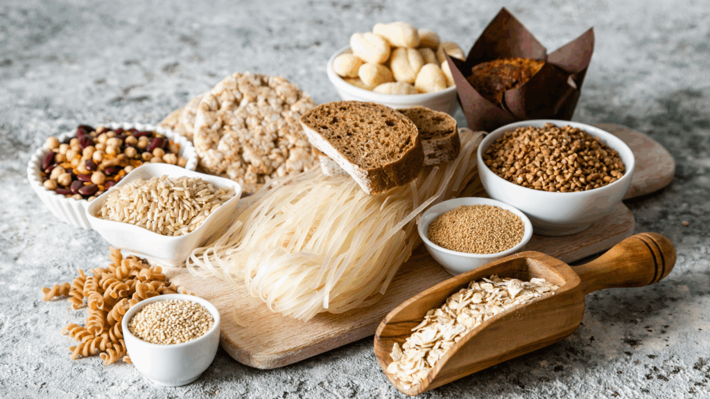 Cereales con y sin gluten