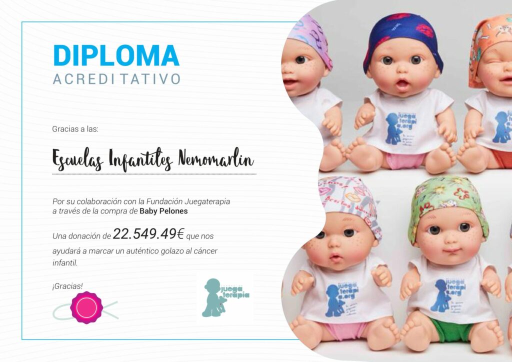 diploma_Escuelas Infantiles Nemomarlin baby pelones 2022