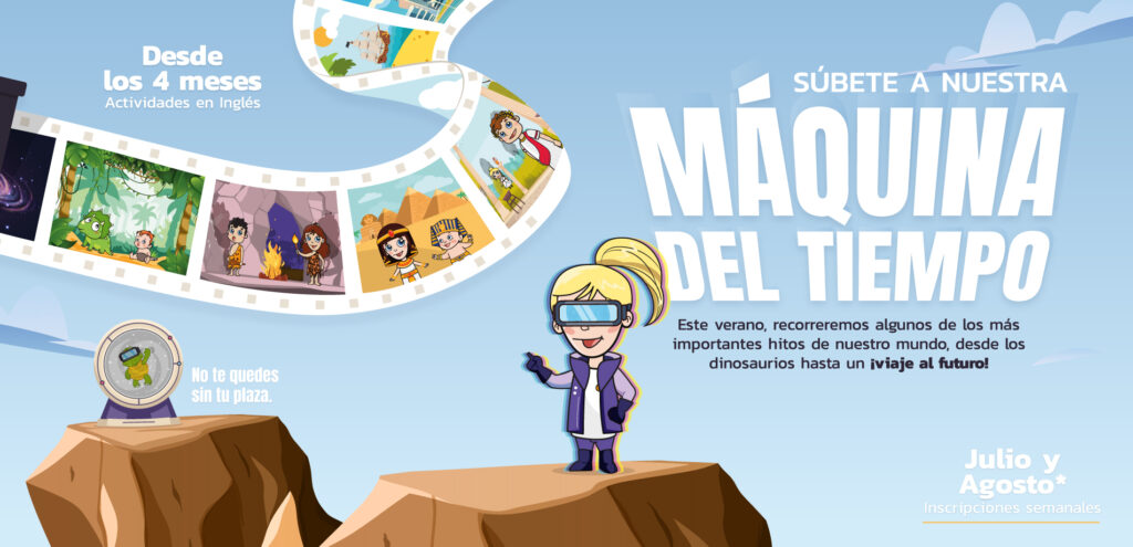 escuela verano 2023 la maquina del tiempo Nemomarlin