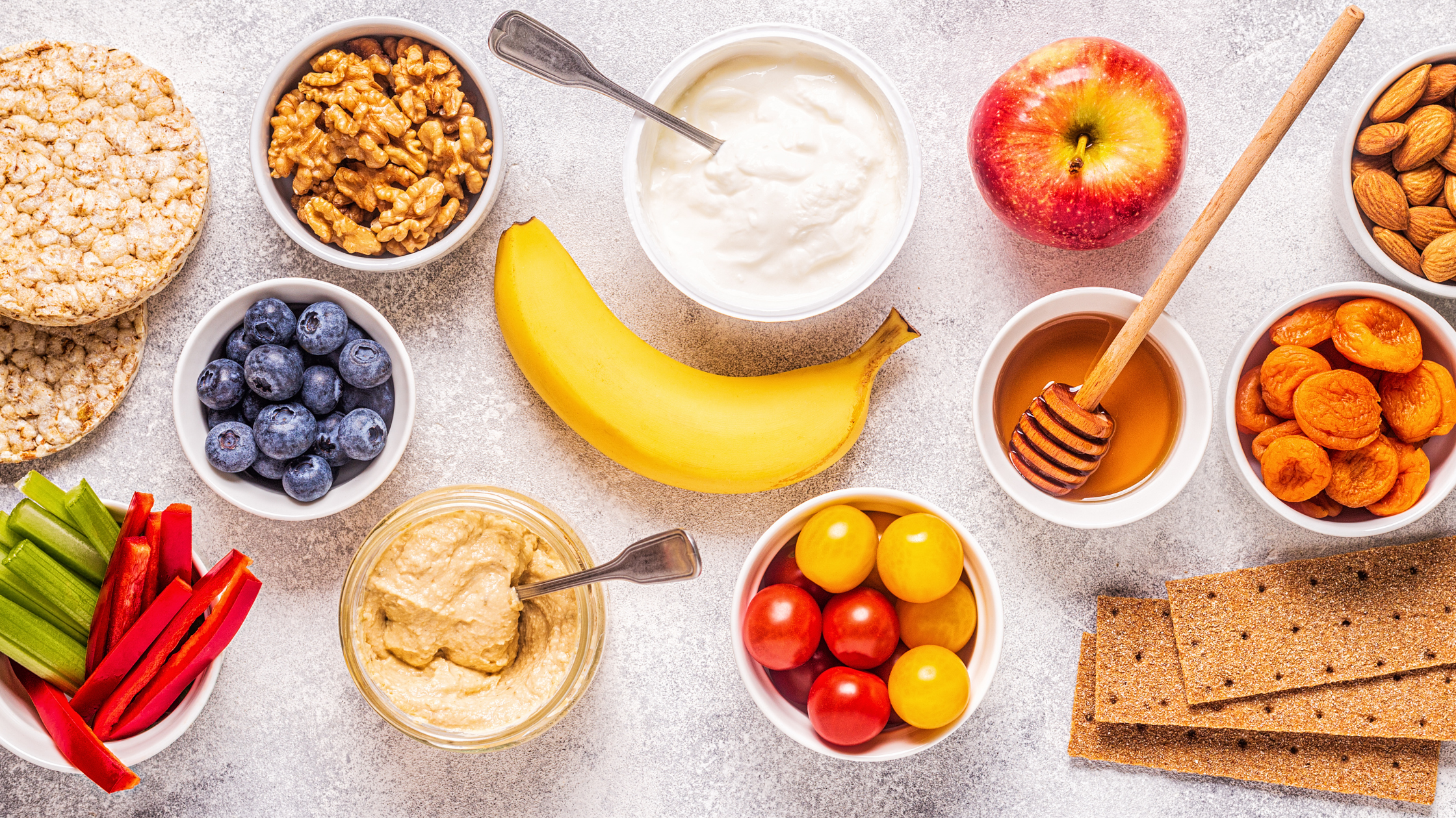 Merienda saludable niños