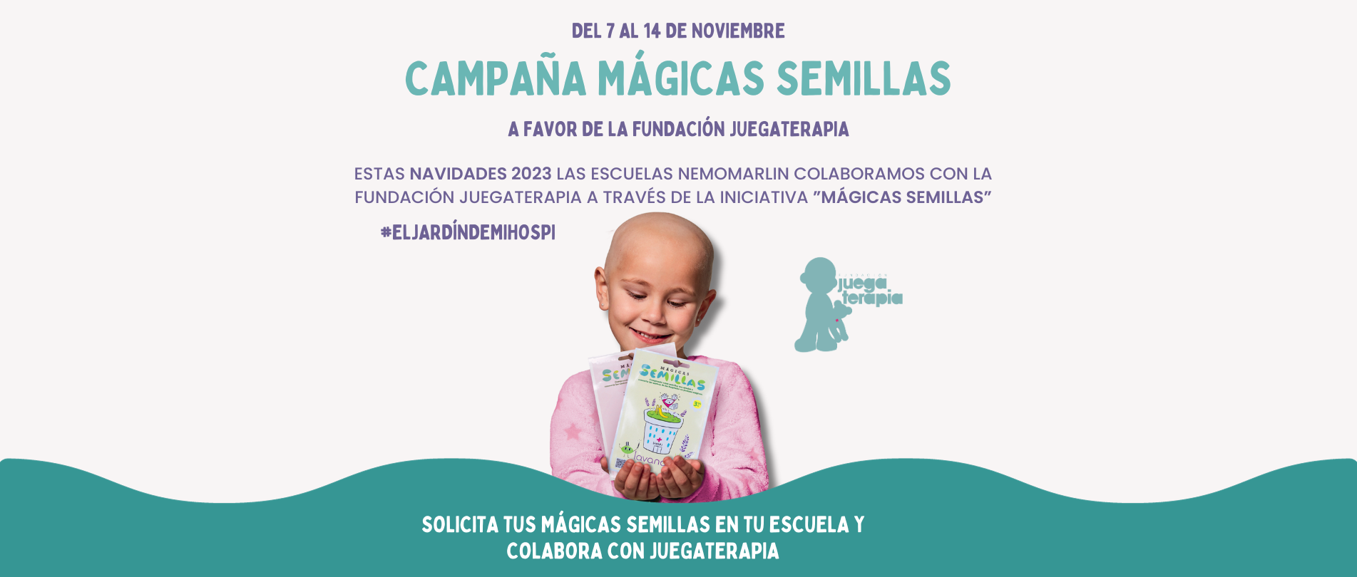 campaña navidad semillas magicas escuelas Nemomarlin