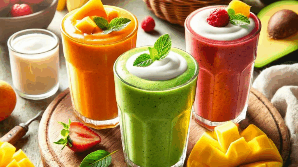 Smoothies de Verano Saludables para Toda la Familia
