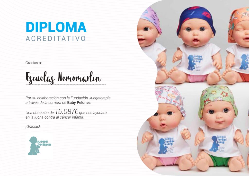 recaudacion juegaterapia Escuelas Infantiles Nemomarlin 2025